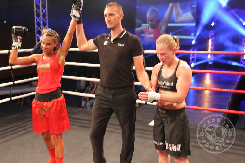 Amel Dehby take the judges nod over Cathy McAleer in France