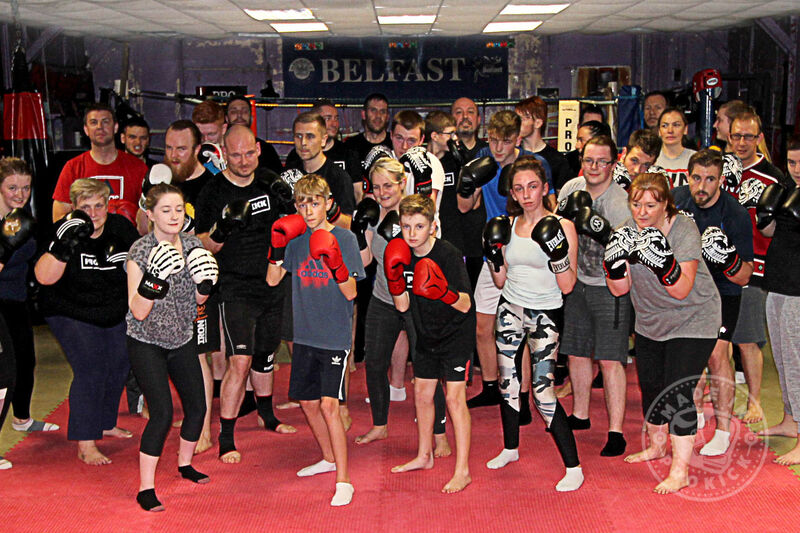 This was the 5th Week of a brand New ProKick beginners course at Belfast's HQ on 12th Oct 2017