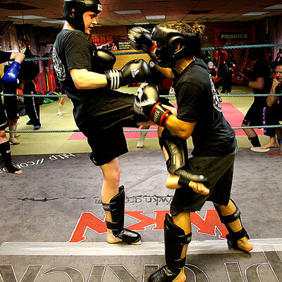 Wednesday Sparring action at ProKick