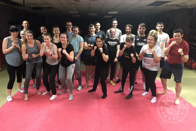 Halloween - another spooky packed new 6-week beginner' course kicked off at 8:15 pm. This was the seventeenth new 6-week course to start at the #ProKickGym this year.