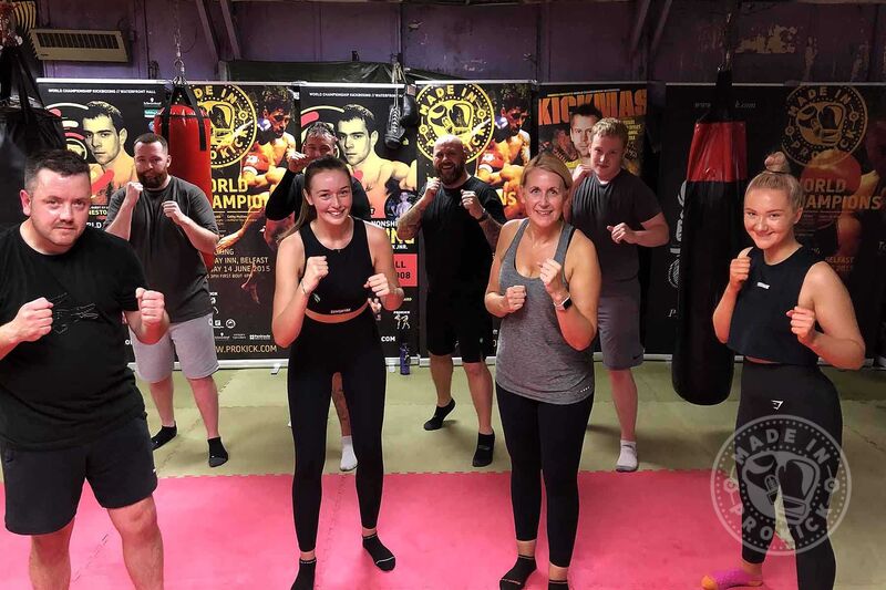 ProKick are helping Kick our way back to the old normal - This was the third new squad of wannabe kickboxers to come through the doors at the ProKick from when Covid-19 hit and closed down NI. This new ProKick 6-week course started on the 11th August 2020