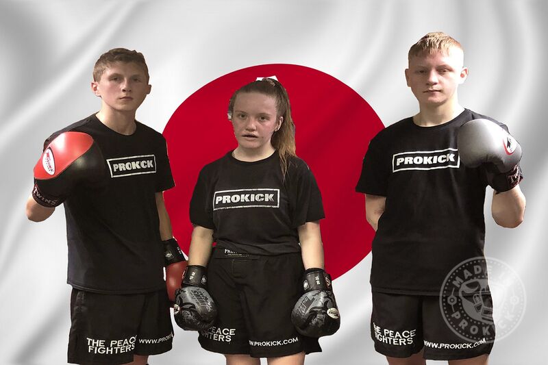 ProKick’s talented teenagers, Grace Goody, James Braniff and Jay Snoddon, as they prepare for an epic trip to Japan next month in December.