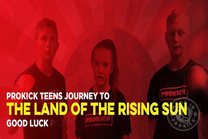 Good Luck Team ProKick in Japan - James, Grace & Jay are ready for their trip to the 'Land of the Rising Sun' - Join us step-by-step across this vast land as our team embraces the culture of this fascinating country.