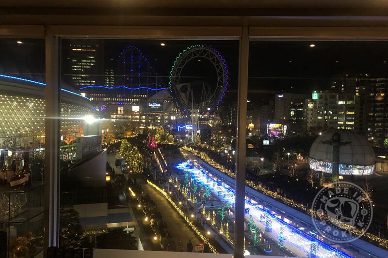 Late night visit to the Tokyo Dome with the team. What a view!