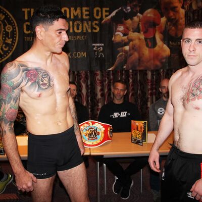 Weigh Ins Raza Chris