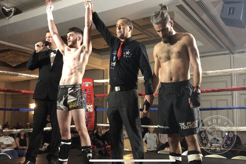 winner Daryl White,  Daryl White who caught Alex with a nice head kick in the opening seconds of the fight. After medical advice to stop the match due to Alex’s injury.