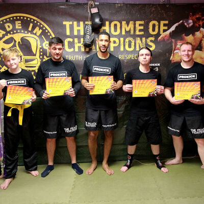 New Orange belts from a grading on Sunday 15th Oct 2017