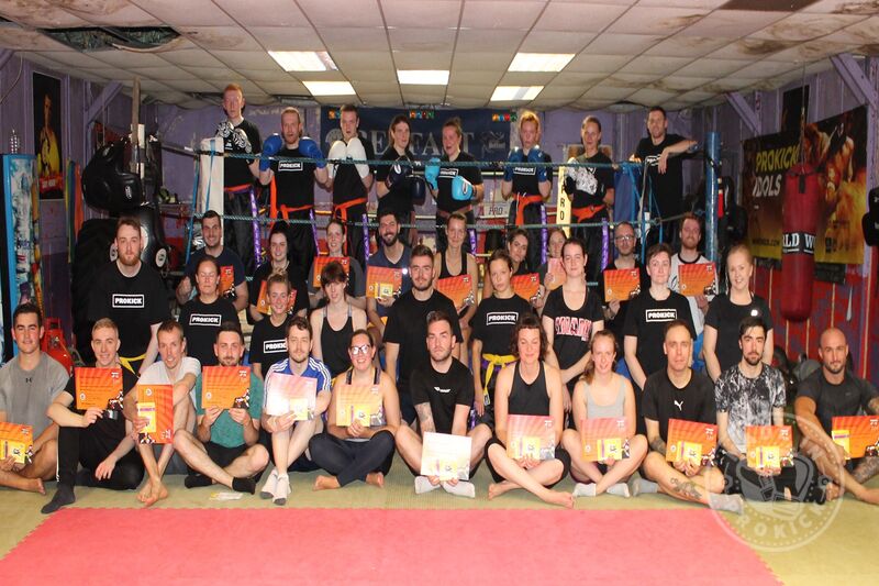 Saturday August 17th 2019 and it was all happening at the ProKick Gym in Belfast. The afternoon the ProKick adults were looking to move up the ladder of kickboxing excellence, it was a ProKick kickboxing graduation day from Beginner to final brown belt.