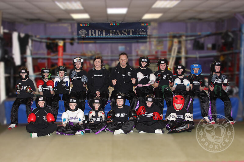 Pictured here are some of these ProKick Kids Group who travelled to Malta for an International kickboxing,