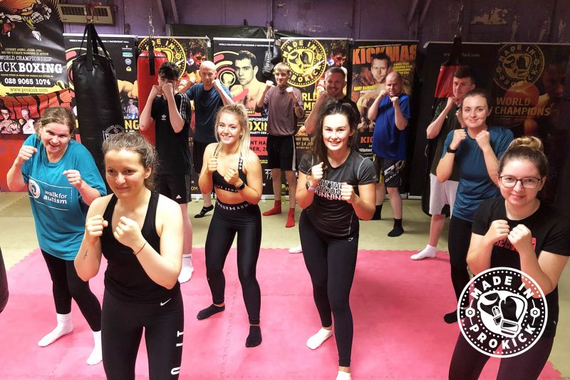 This was the fifth new 6-week beginner course which we started since lockdown. ProKick Gym Belfast Thursday 27th August @ 8pm was the tenth new beginners course this year in 2020
