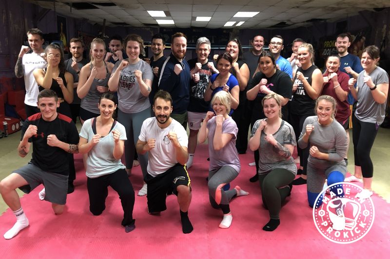 This was the FIFTH new squad of wannabe kickboxers to come through the doors of ProKick from January 2020. This new ProKick 6-week course started on the 3rd March 2020