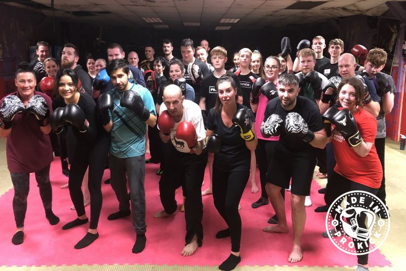 Pictured here are the latest high-kickers at ProKick who finished their ProKick 6-weeks of beginners #kickboxing at the #Belfast #Gym. 5th March 2020