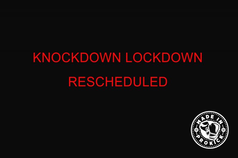 Its with deep regret that I have decided to postpone our Sold-out event, 'KnockDown LockDown’ - scheduled at the Stormont Hotel set for September 12th 2021. The show has been moved until 27th November 2021 at the same venue, the Stormont Hotel.