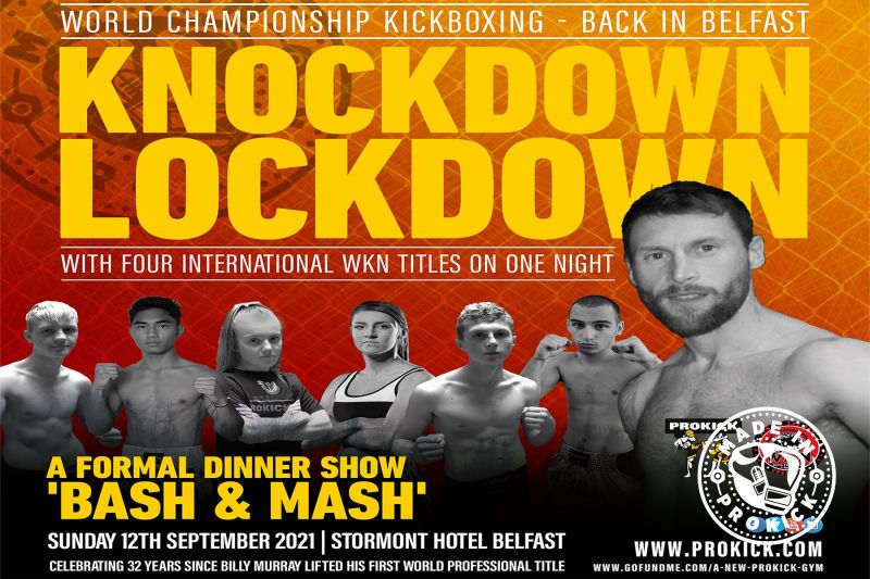 Ready to say goodbye to lockdown life? Ready for something to look forward to? Look no further than ProKick’s Knockdown Lockdown!