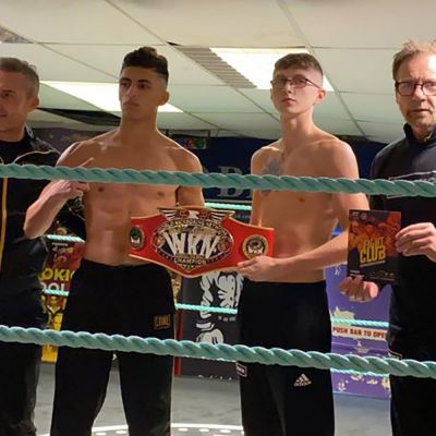 Jay Snodden Weighed in 59.5 kg and his opponent Justin Pace of Malta hit the scales at 59.6 for their 60kg International WKN championship match.