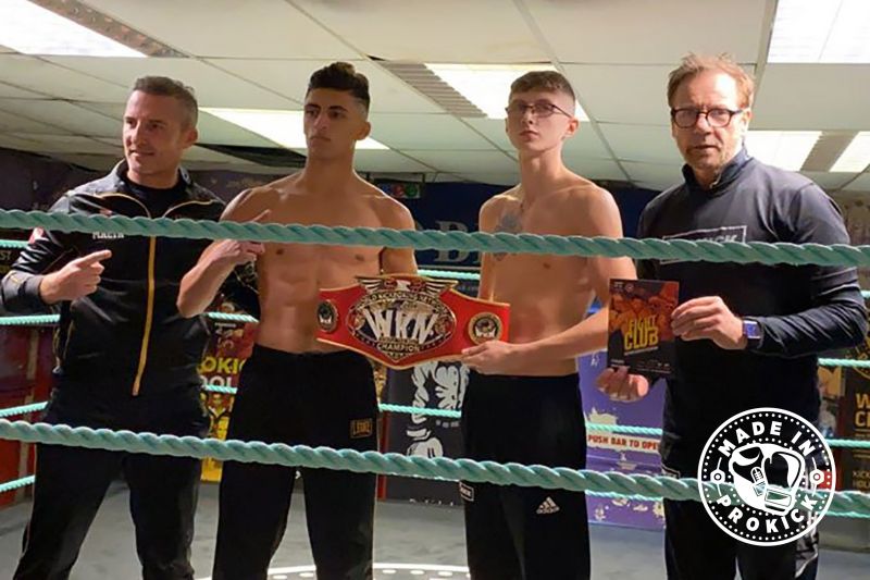 Jay Snodden Weighed in 59.5 kg and his opponent Justin Pace of Malta hit the scales at 59.6 for their 60kg International WKN championship match.
