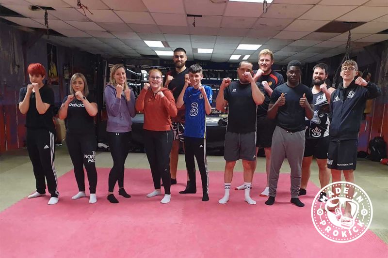 Finished 6 Week At ProKick - It all happened on Monday 6th December @ 8pm. The class were put through their paces by assistant coach, New WKN European Champion Jay Snoddon.