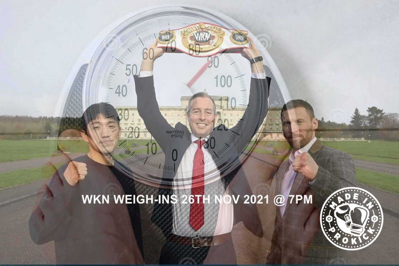 Weigh-ins for Knockdown Lockdown are Tonight 26th Nov at 7pm at the Stormont Hotel, you are welcome!