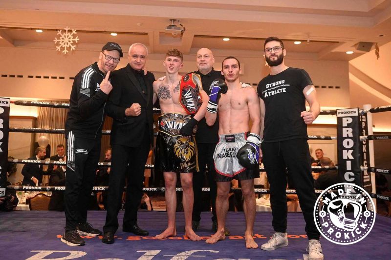 Jay's Winning Moment - The Italian’s coach decided his fight had enough and refused to come out for the final bell. There was a new kickboxing supremo in town and his name is ‘Jay Snoddon' the newly crowned WKN European champion.