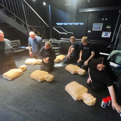Some Of Team On Cpr