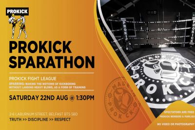 Don’t miss this Saturday 1.30pm - here's an opportunity to see what goes on behind the scenes as our team train and prepare for their next battle between the ropes - set for Sunday September 25th in our very own FIGHT VENUE.... ProKick Gym