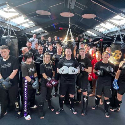 Friday 6pm Sparring Class - Friday 6pm the 5th August 2022 - ProKick sparring class two sections in one class working separately - beginners and experienced members training at the new facilities - Excited we are!