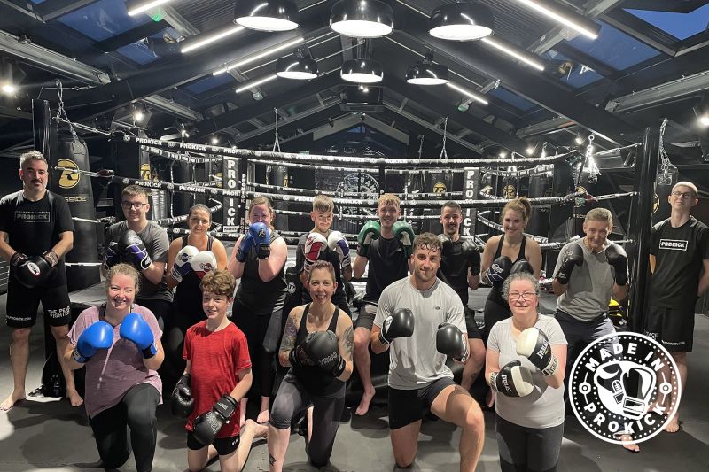 First New Course at New Building finishes - ProKick's no-nonsense approach to fitness, 'ProKick kickboxing style' - and it all finished on Monday 29th August 2022 at 8pm