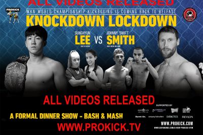 Here's the one everybody has been waiting to watch - Billy Murray ’s KnockdownLockdown at the Stormont Hotel. A WKN Welterweight World title and two European crowns up for grabs.