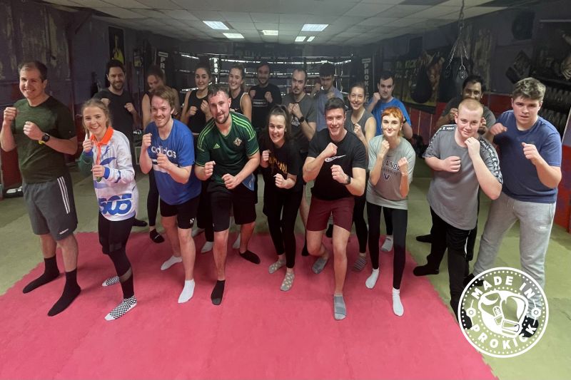 2nd Class 20th Jan 2022 - At ProKick all the newcomers had their first taste of ProKick's no-nonsense approach to fitness, all ProKick kickboxing style - and it all kicked-off Thursday 20th January 2022 at 8pm.