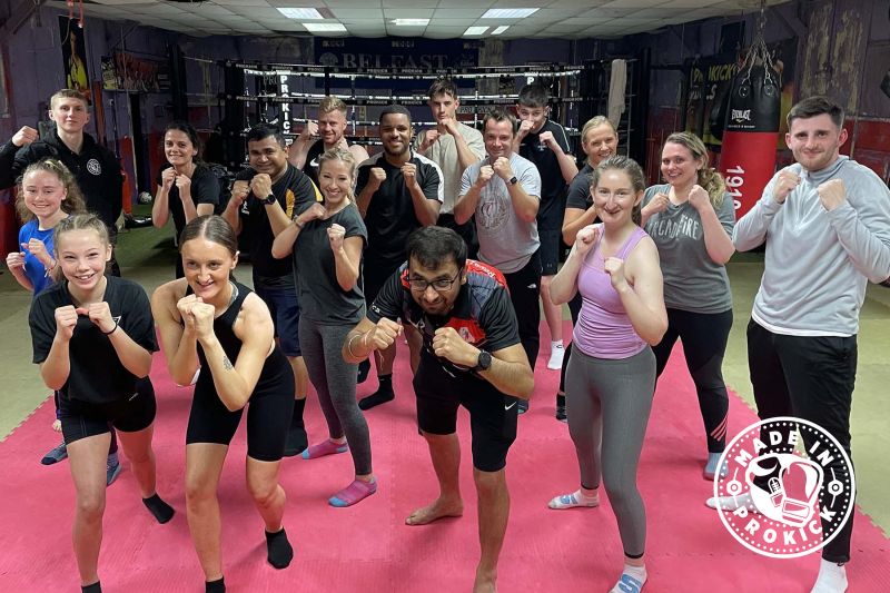 7th new course to kick-off at ProKick this year in 2022 - At ProKick all the newcomers had their first taste of ProKick's no-nonsense approach to fitness, 'ProKick kickboxing style' - and it all kicked-off Monday 2nd May ​2022 at 8pm