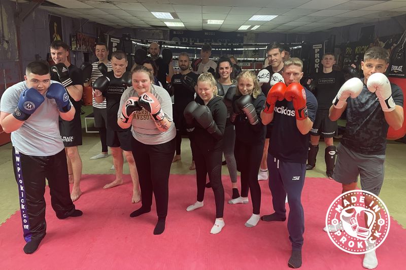 Finished 6-Weeks on Monday 7th Feb 22 -  The class were put through their paces with the help of the ProKick Advanced Beginners class.