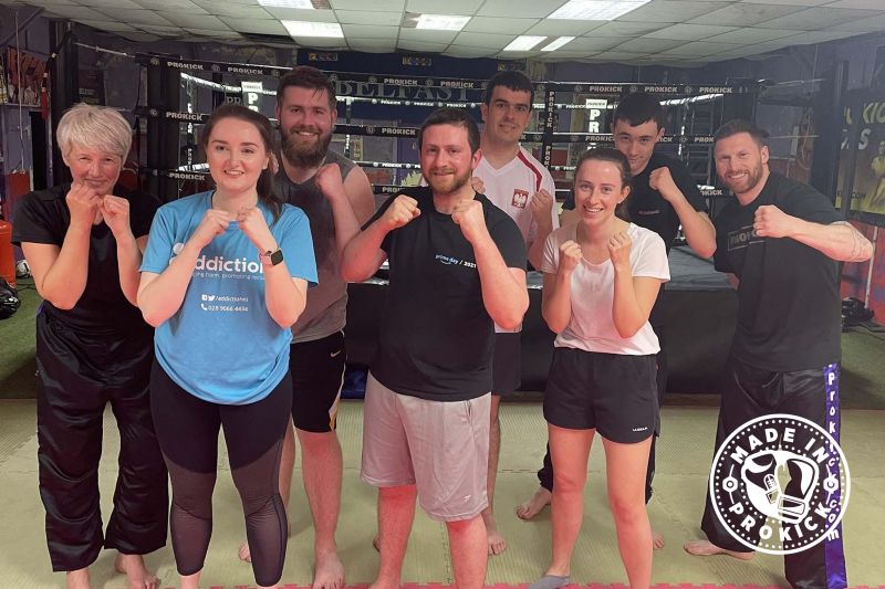 We finished 6-weeks of #kickboxing for beginners at the ProKick Gym in Belfast. It was all done Thursday 28th March.
