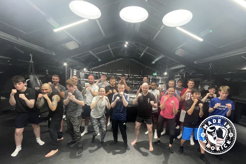 Pictured here's are the 18th latest 5-week Beginners course to kick-off at ProKick this year - Get ready for an unparalleled fitness experience in Belfast that will get you pumped and full of energy!