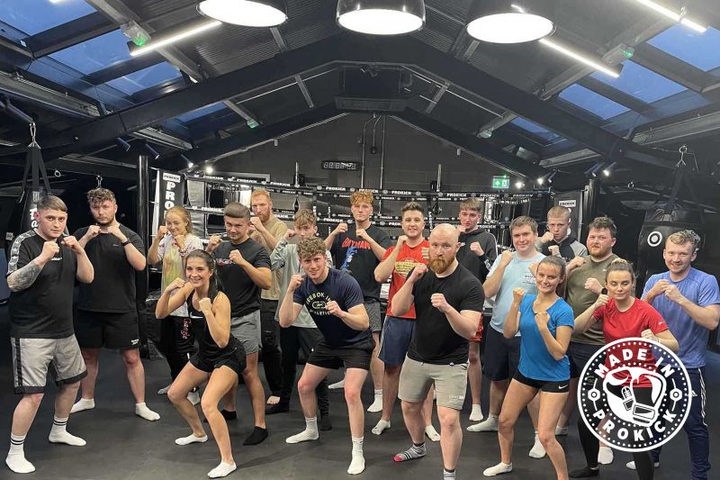 Pictured here, was another FULL group who all signed up to last night's class on Thursday 4th May starting at 8pm - welcome to the ProKick family! It was KICK-OFF for the New ProKick 5-week beginners course.