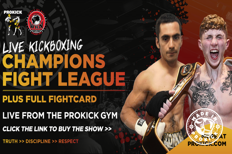 NO Ticket for the show - you can still watch the entire show on PPV for just 4.95 - Champions Fight League No3 - was set on Sunday January 15th 2023, @ 3;30pm