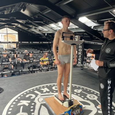 The under-card - Dan-the-Man Braniff Weight done - Saturday 27th May 2023 the Weigh-ins for the 'CHAMPIONS FIGHT LEAGUE' No.6 #CFL6 set for Sunday 28th May 2023