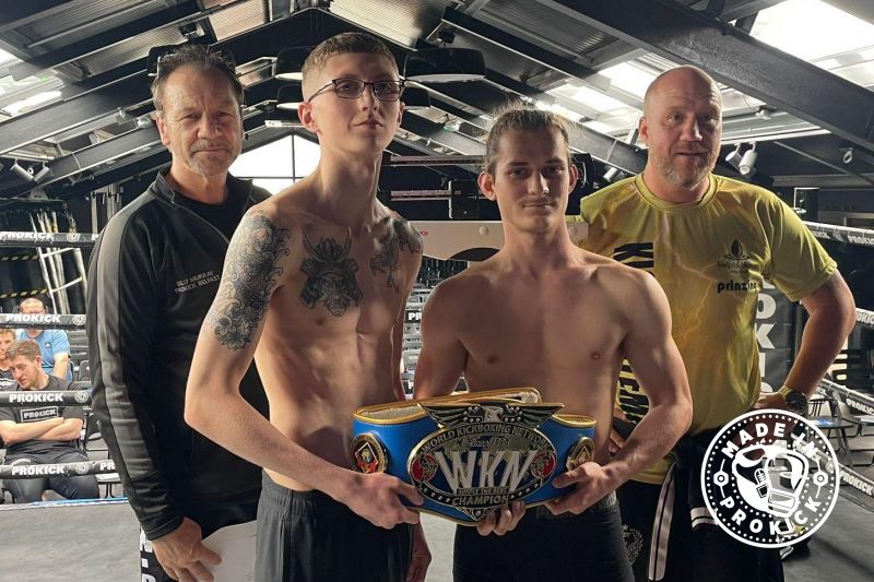 The Main event  -Picture from the weigh-in yesterday at the ProKick Gym -