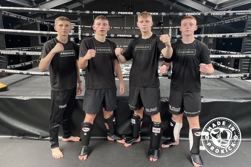 Meet our Fab-Four! They're geared up and in Cyprus for today's WKN event this Sunday August 6th. From left to right: Jay Snoddon, Dan Braniff, James Braniff, and the youngest Braniff, Adam.