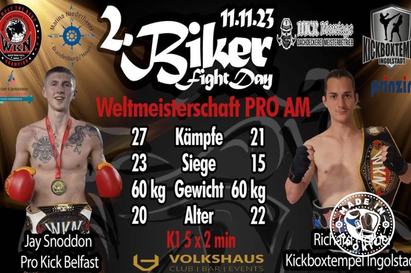 Snoodon Vs Hommer II - Mark your calendar for the epic clash on November 11th 2023 in the thrilling city of Berlin, Germany. This is a fight you won't want to miss!
