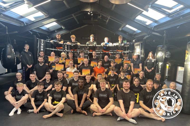 Saturday, October 14th was an exciting day for the ProKick Adult team as they faced the challenge of grading to belt-up. Each member had the opportunity to level up on the kickboxing ladder of excellence.