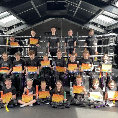 Today 30th July 2023 - The ProKick exams saw the enthusiastic Kickboxing kids undergo a comprehensive assessment covering various aspects of the sport, propelling them to new heights.
