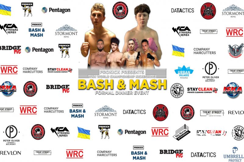 One week TONIGHT and ProKick Bash n Mash is scheduled for the Stormont hotel in Belfast. Saturday, February 24th, 2024, showcases 3 WKN Championship matches.