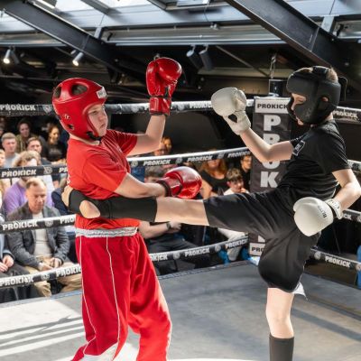 Gerard Kicks out in a Light Low Kick Rules Match with Gerard McCartan (ProKick) WINNER POINTS Vs Harry McCowan (Champions Kickboxing Larne)
