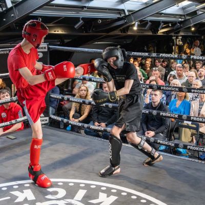 Jude takes a good kick in a Light Low Kick Rules match. Jude Young (ProKick) Vs Jonathan Sanderson (Champions Kickboxing Larne) DRAW