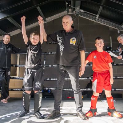 Hunter takes the win in a Light-Contact Low-Kick Rules match between Hunter Moore (ProKick) WINNER POINTS Vs Carter McAllister (Champions Kickboxing Larne)