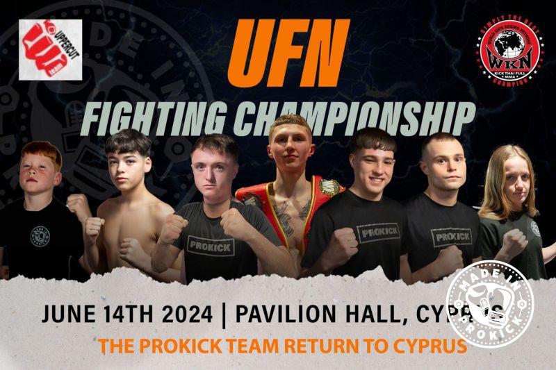 Here's ProKick's Magnificent SEVEN for the WKN and Uppercut Kickboxing international event scheduled for June 14th in the picturesque seaside city of Paphos.