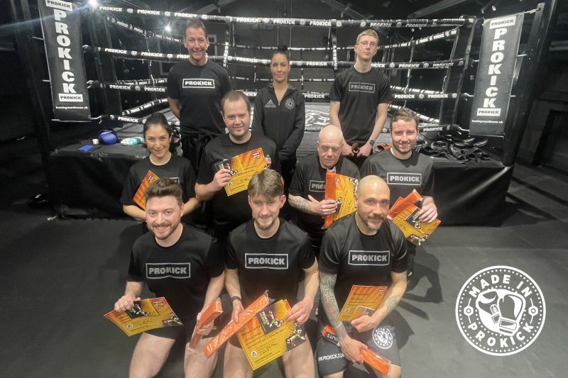 Last night, team members successfully advanced to Orange belt. The progression was delayed from Saturday afternoon but they were called back and secured their advancement.