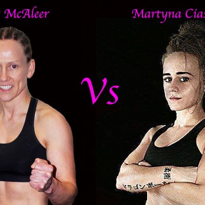 Cathy Mc Aleer Vs Martyna Ciaskowska at the Stormont Hotel on the 17th FEB 2018