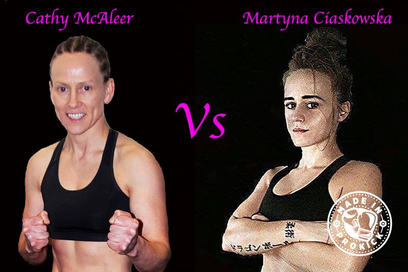 Cathy Mc Aleer Vs Martyna Ciaskowska at the Stormont Hotel on the 17th FEB 2018