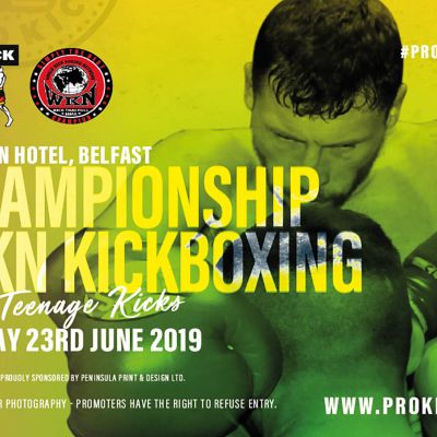 Order you tickets for the #ProKick International & Championship event at the #ClaytonHotelBelfast TODAY Sunday the 23rd June 2019. The event will see #billyMurray & his #ProKickTeam stage a Sunday afternoon Fight-Show not to be missed.